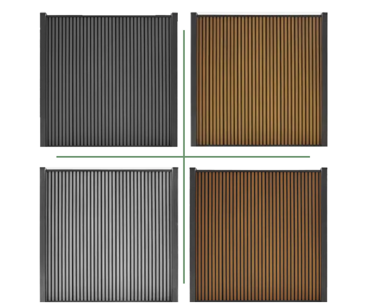 Composiet WPC Major Garden Rhombus Schaduw Verticaal